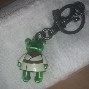 NWT! Yoda Limited Edition Coach Bear Keychain